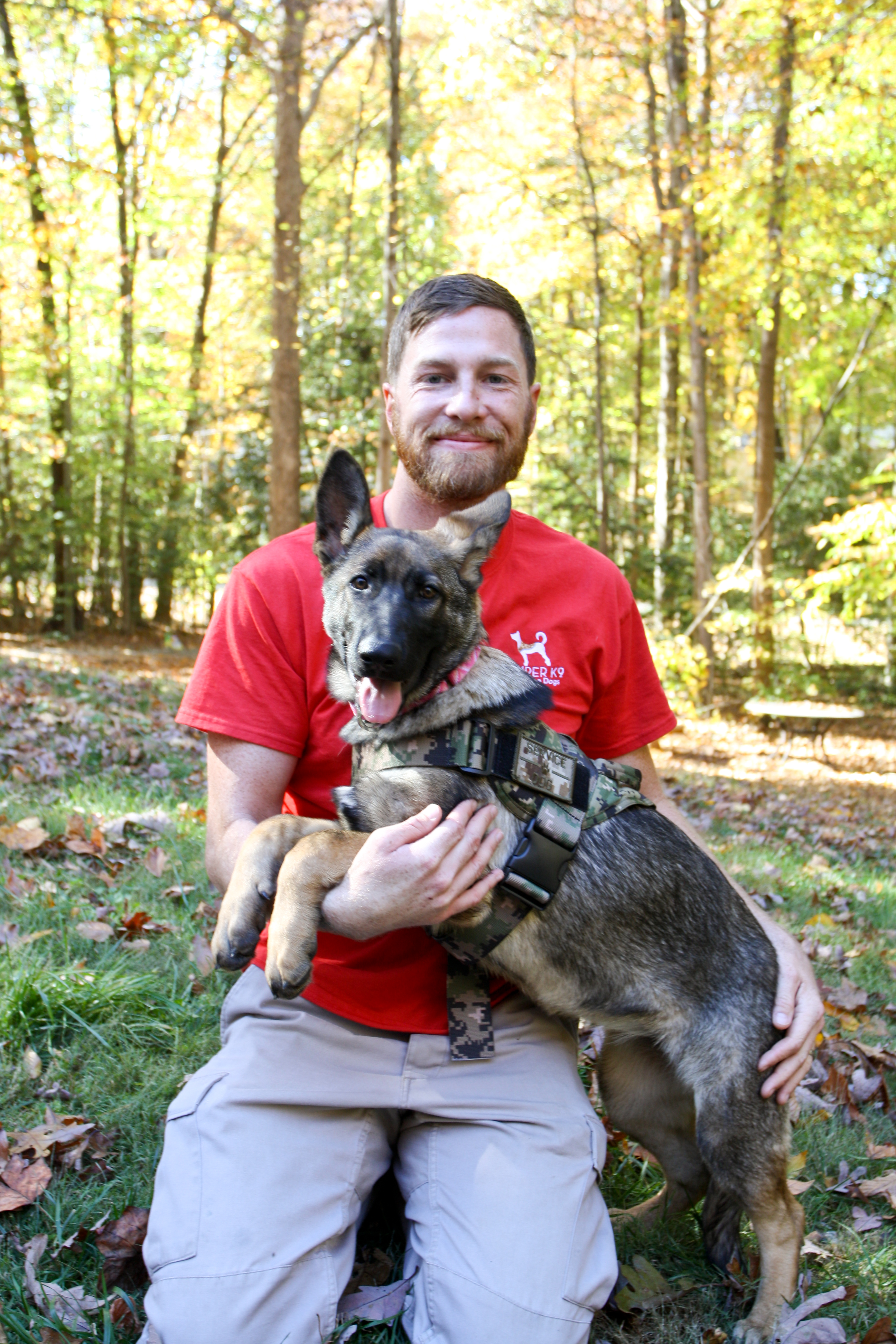 Baity and Service Dog 